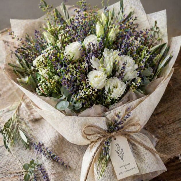 Lavender Gift Set with Candle