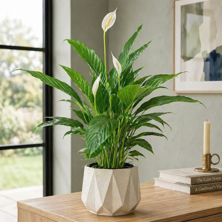 Elegant Peace Lily Indoor Plant 1 peace lily indoor plant_