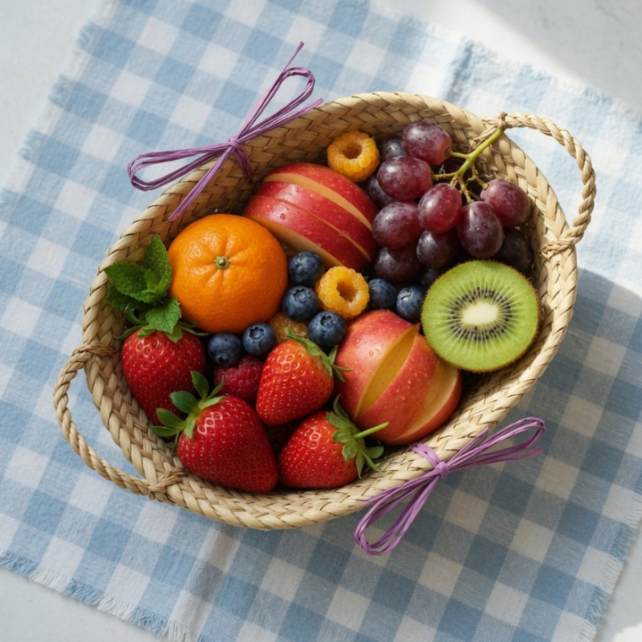 Small fresh fruit Basket 1 Small fresh fruit Basket