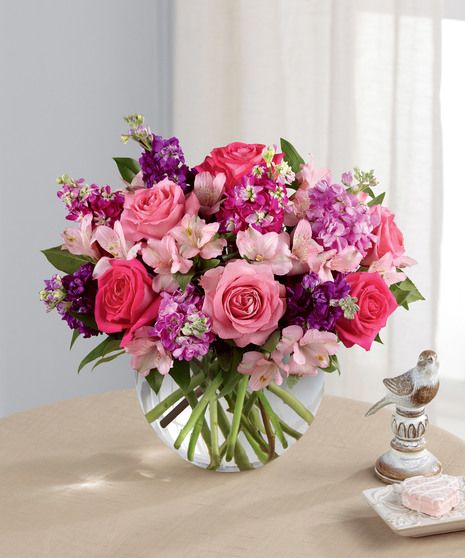 Handcrafted Alstroemeria and Rose Bouquet 2 Handcrafted Alstroemeria and Rose Bouquet - Image 2