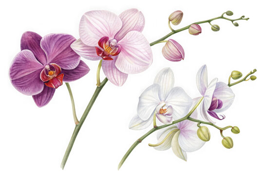 What Is A Orchid? 2 single orchid flower
