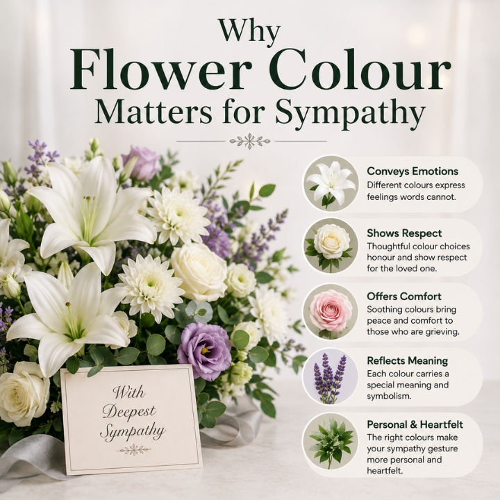 Why Flower Colour Matters for Sympathy