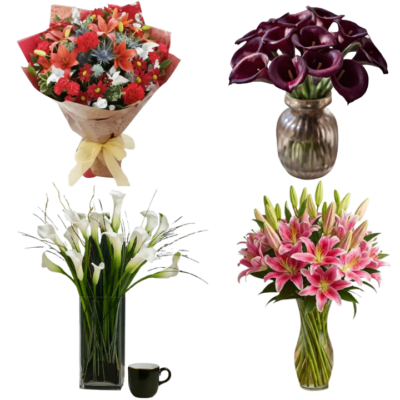 All Types of lily Bouquets