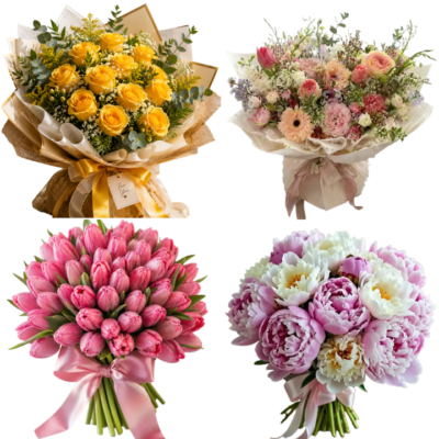 All Varieties of Flower Bouquets
